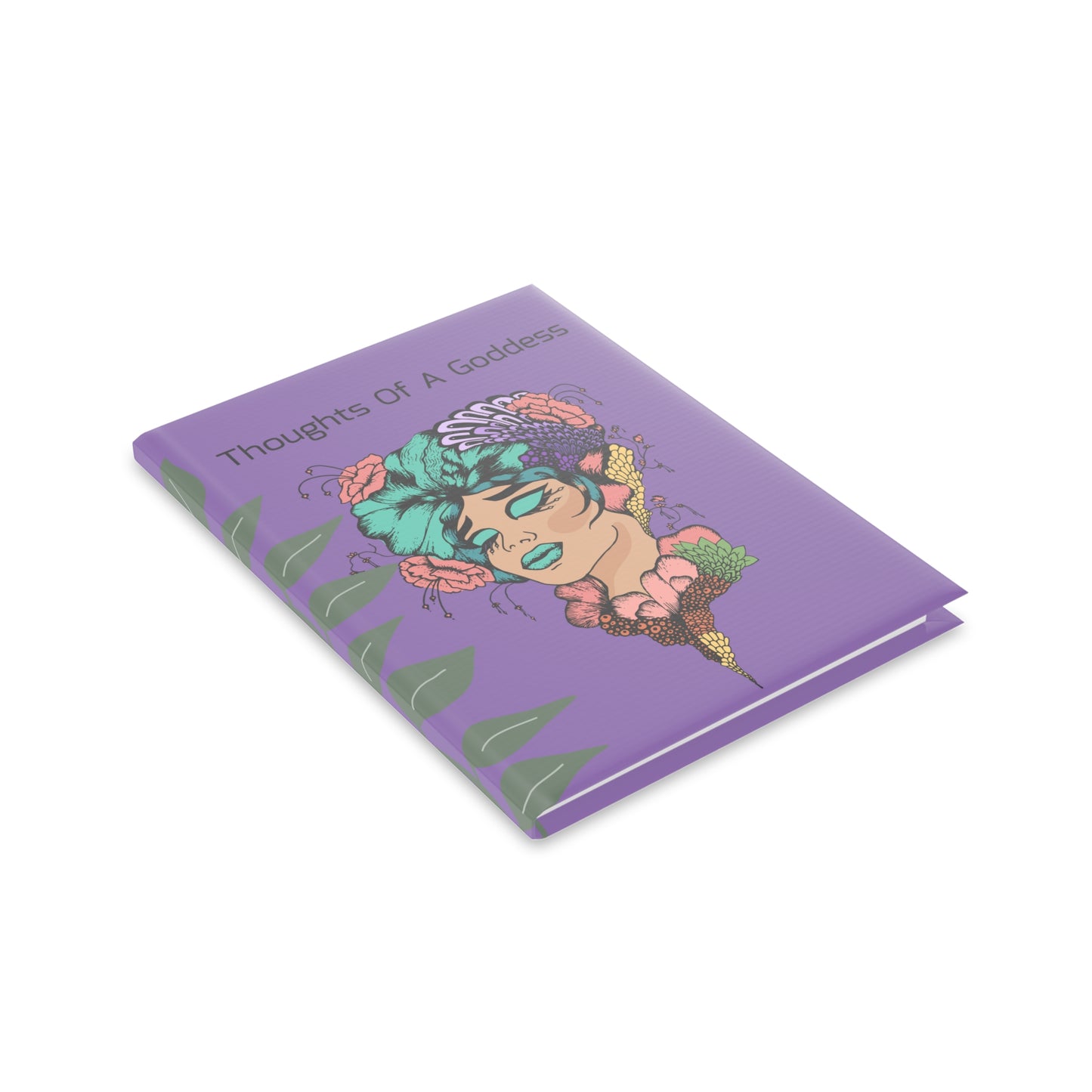 Thoughts of A Goddess Journal Hardcover Notebook