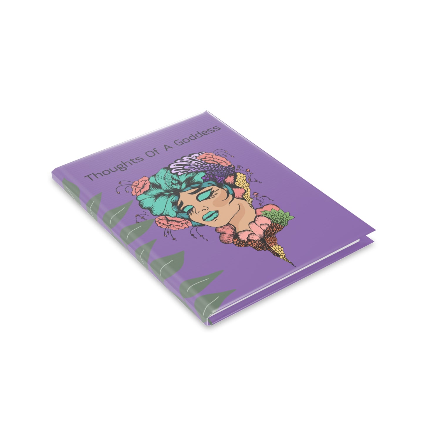 Thoughts of A Goddess Journal Hardcover Notebook