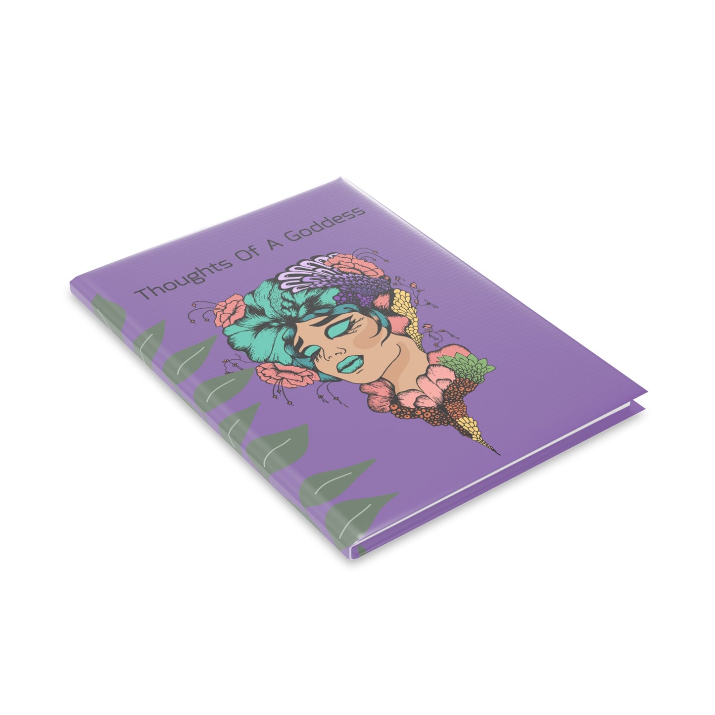 Thoughts of A Goddess Journal Hardcover Notebook