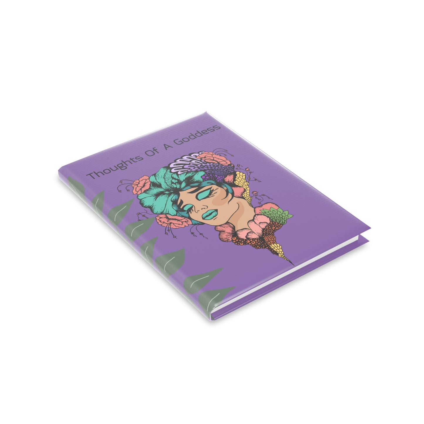 Thoughts of A Goddess Journal Hardcover Notebook