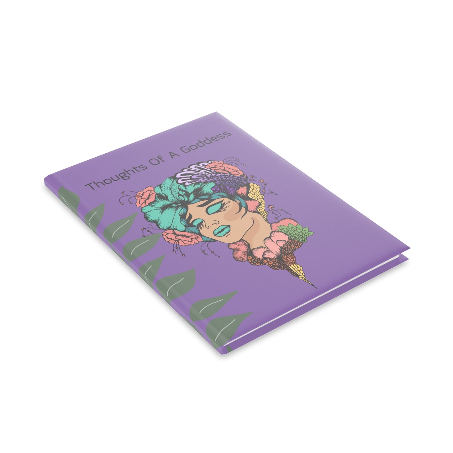 Thoughts of A Goddess Journal Hardcover Notebook