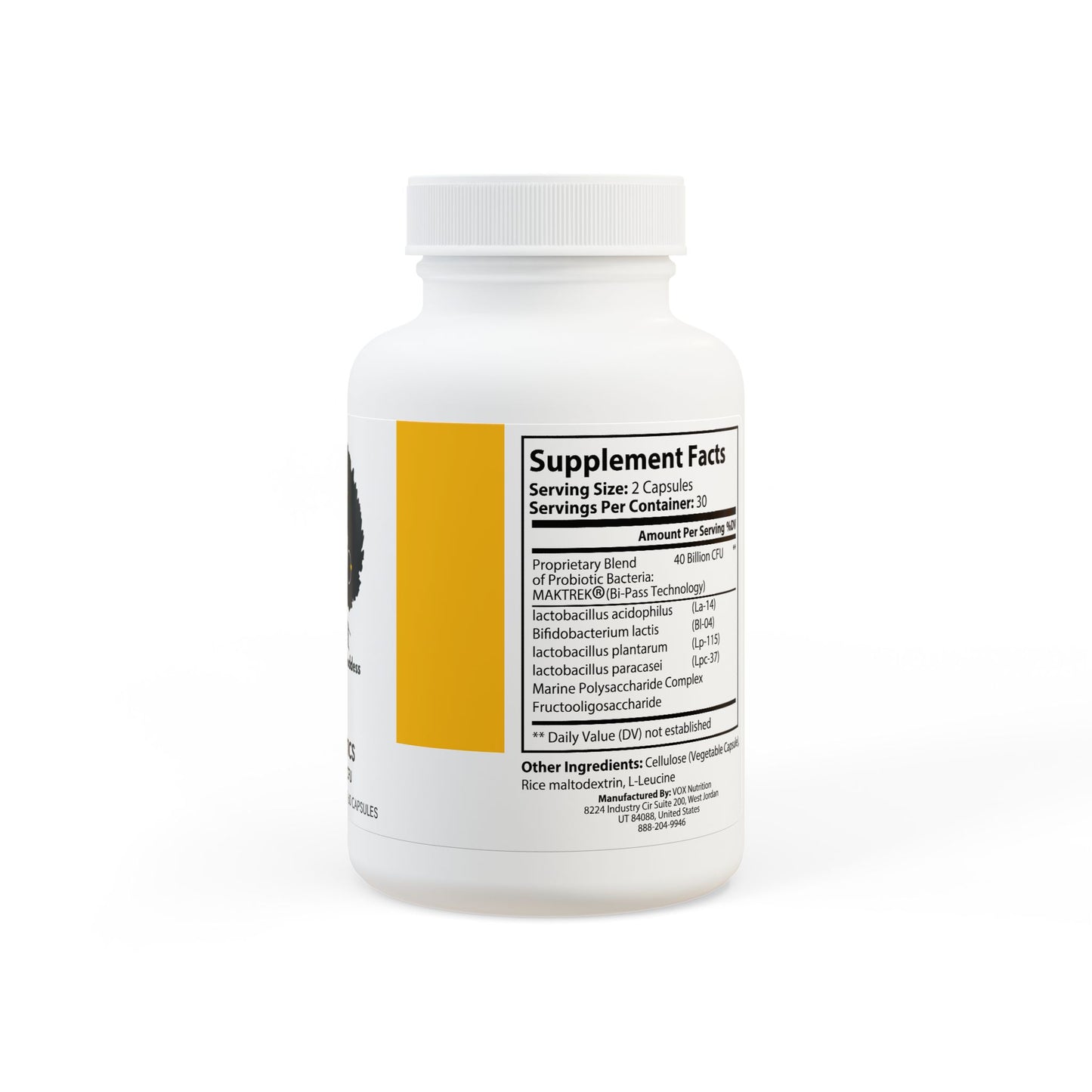 Leslie Light Goddess Probiotics Supplement (60 Capsules)