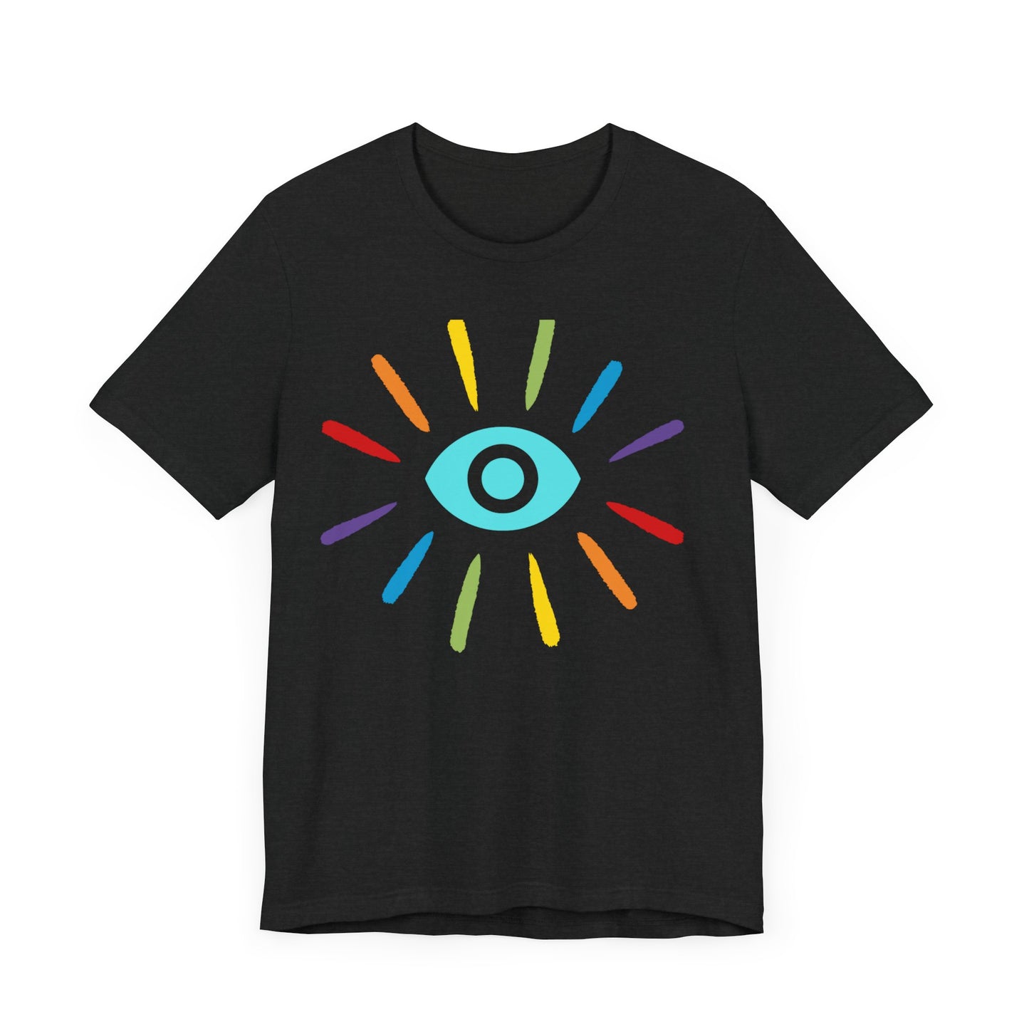Rainbow Evil EyeProtection Short Sleeve Tee