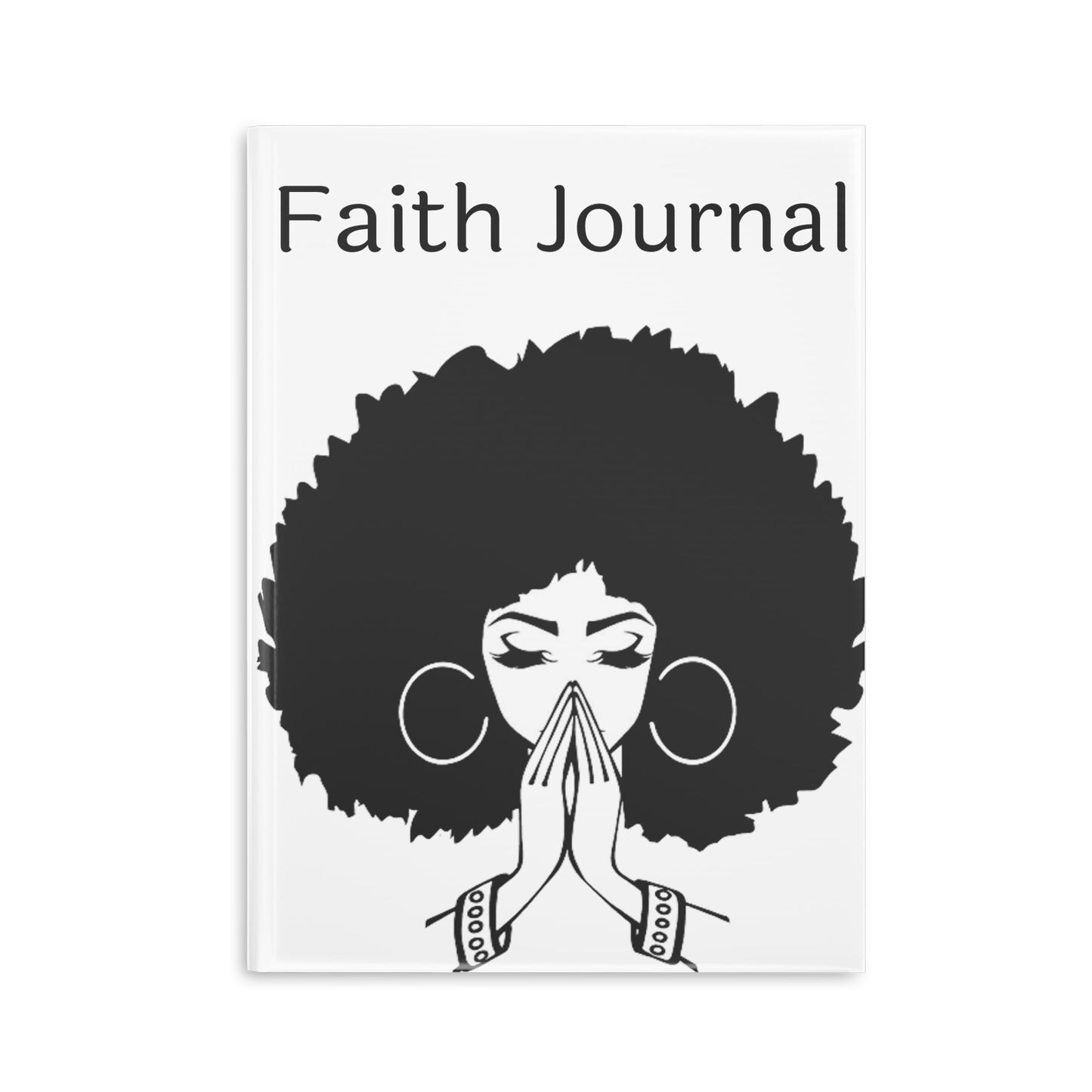 Goddess Faith Inspirational Journal - Hardcover Notebook with Puffy Covers