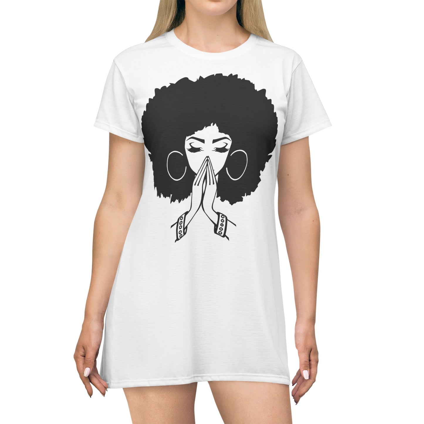 Goddess of Faith T-Shirt Dress