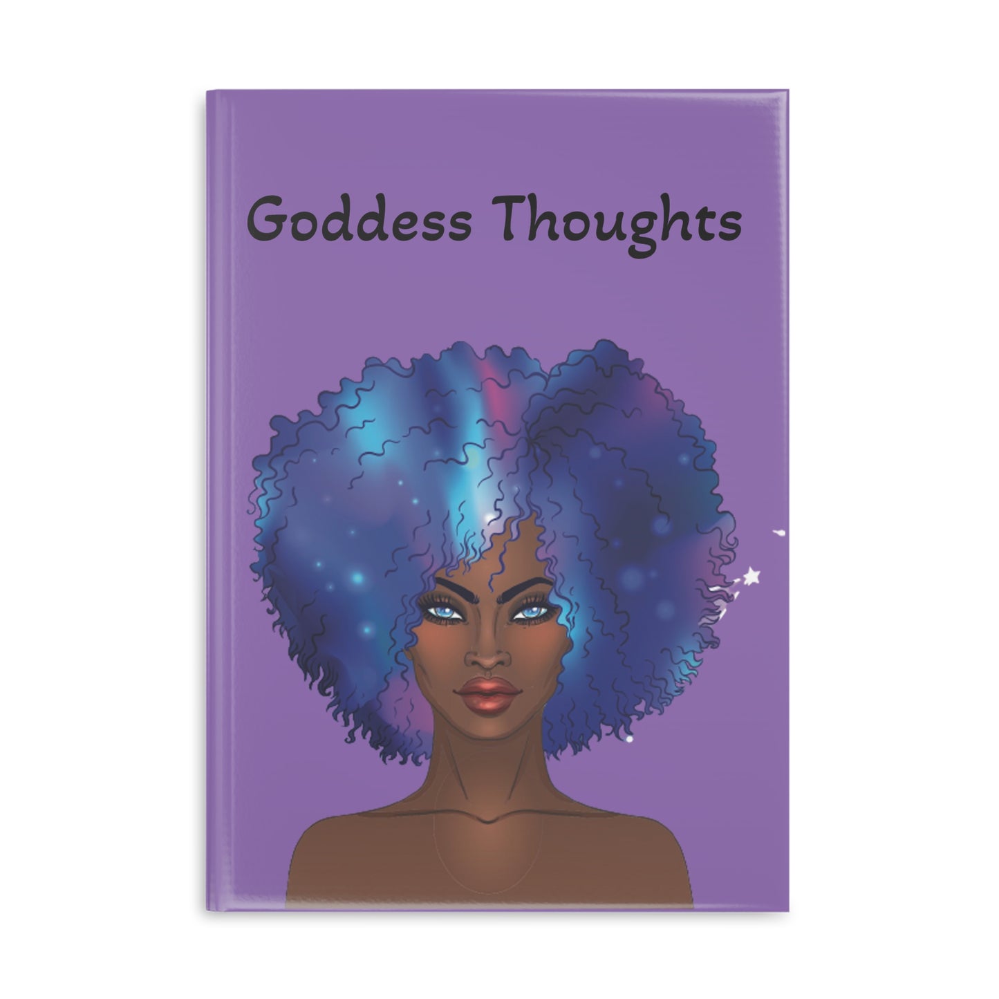 Goddess Blue Hardcover Notebook – Stylish Journal with Puffy Covers