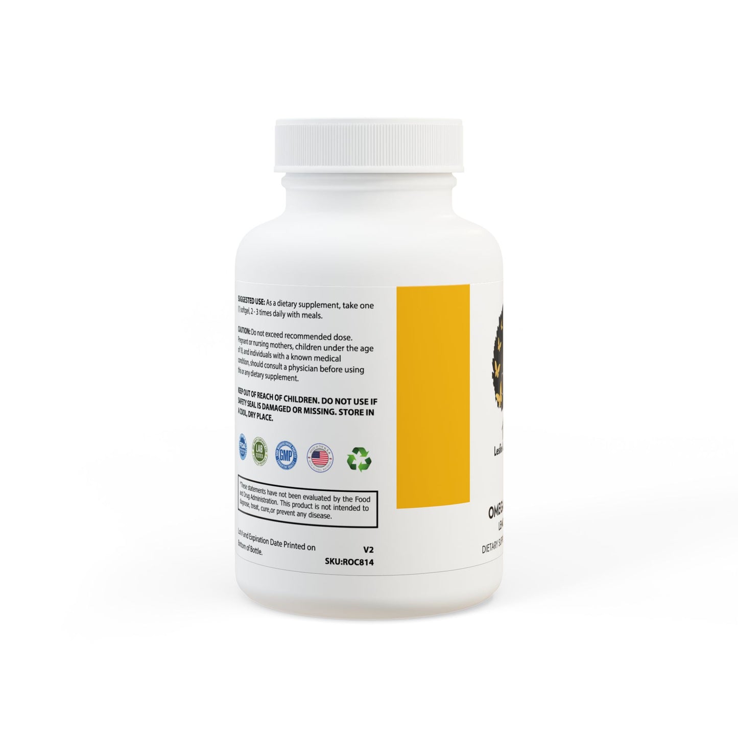 Leslie Light Goddess  Omega 3 Fish Oil Supplement (60 Softgels)