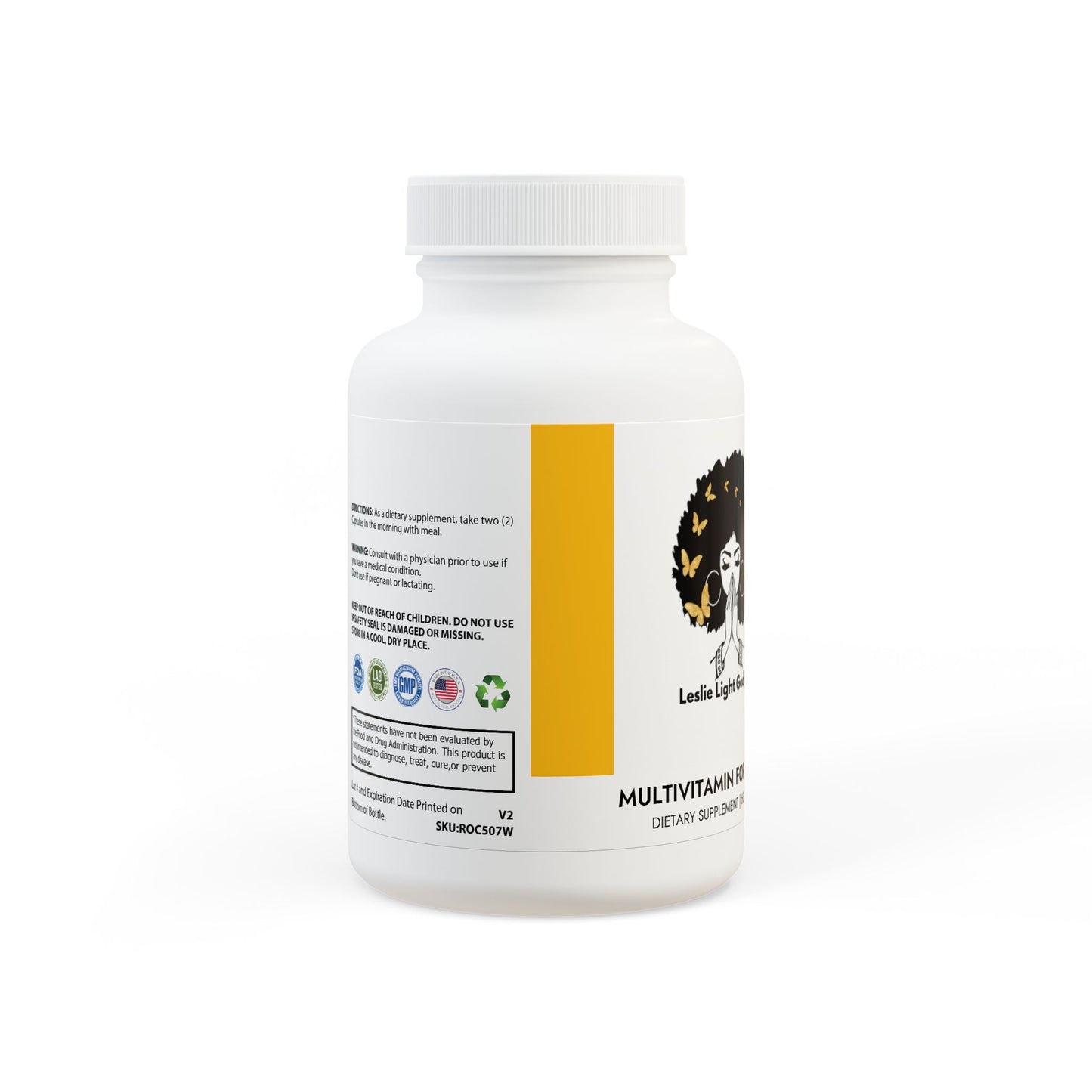 Leslie Light Goddess Multivitamin for Women Supplement (60 Capsules)
