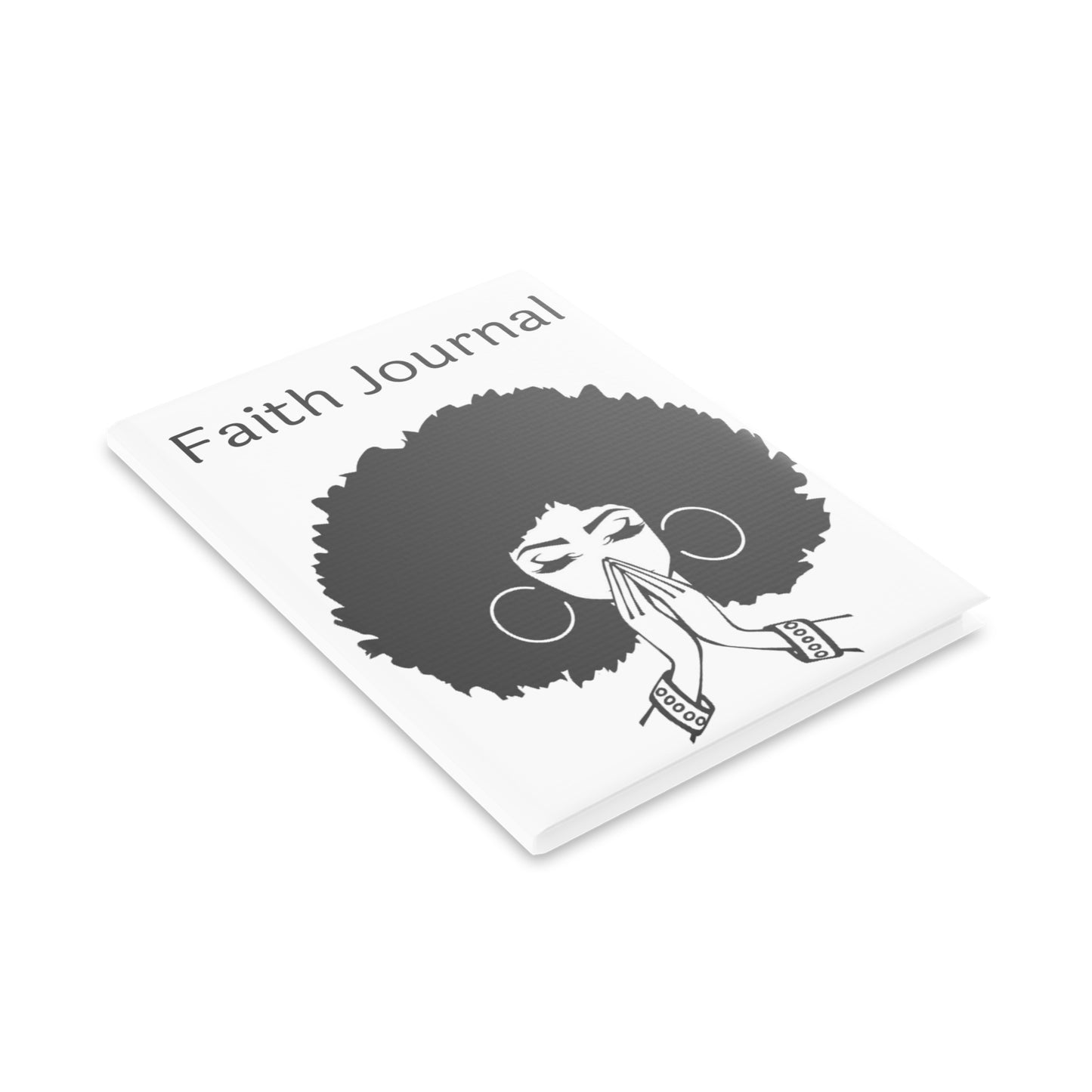 Goddess Faith Inspirational Journal - Hardcover Notebook with Puffy Covers