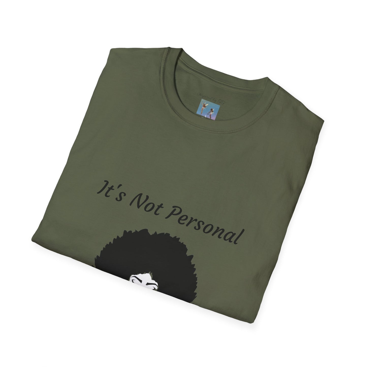 Goddess Faith T-Shirt - "It's Not Personal, It's Vibrational" Inspirational Tee