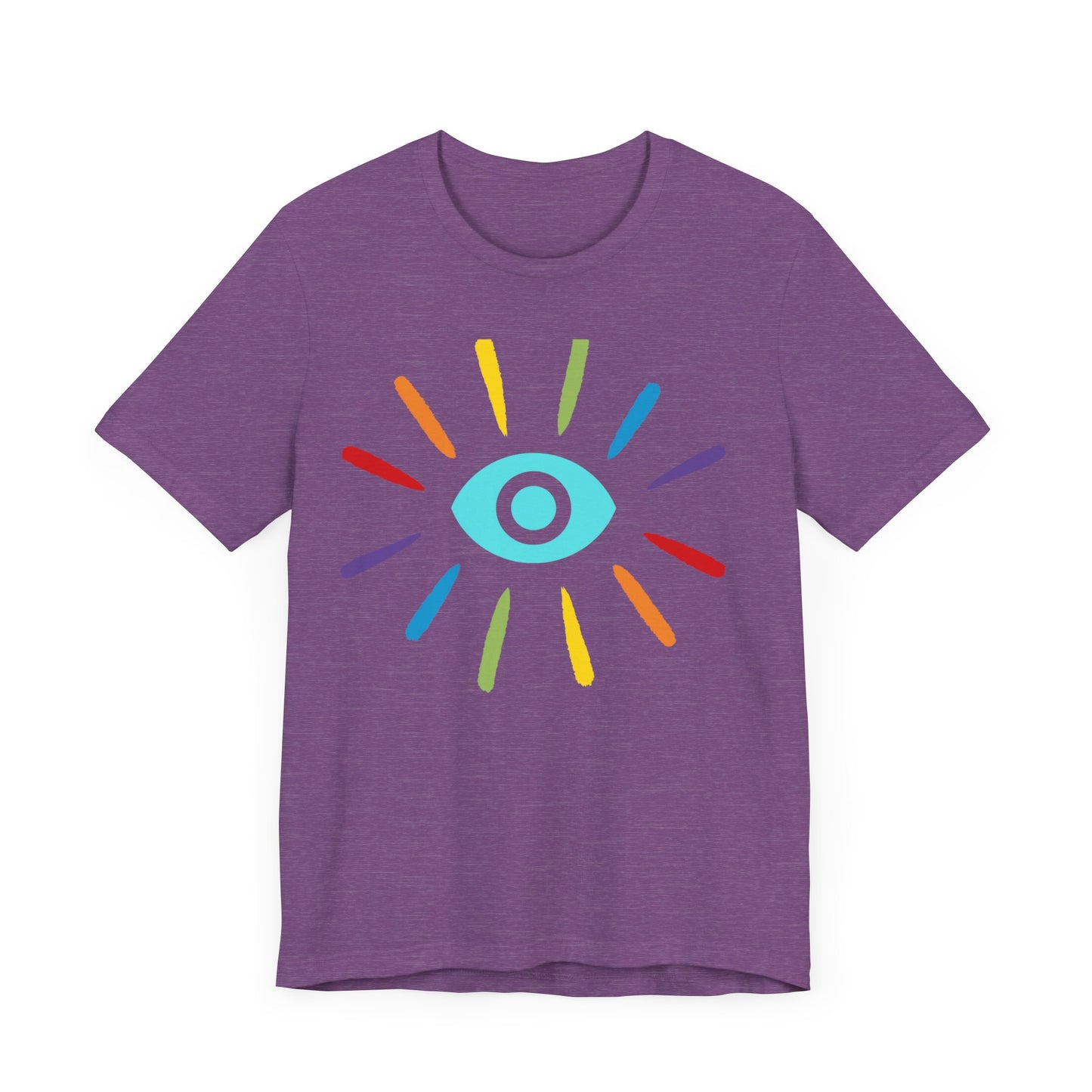 Rainbow Evil EyeProtection Short Sleeve Tee