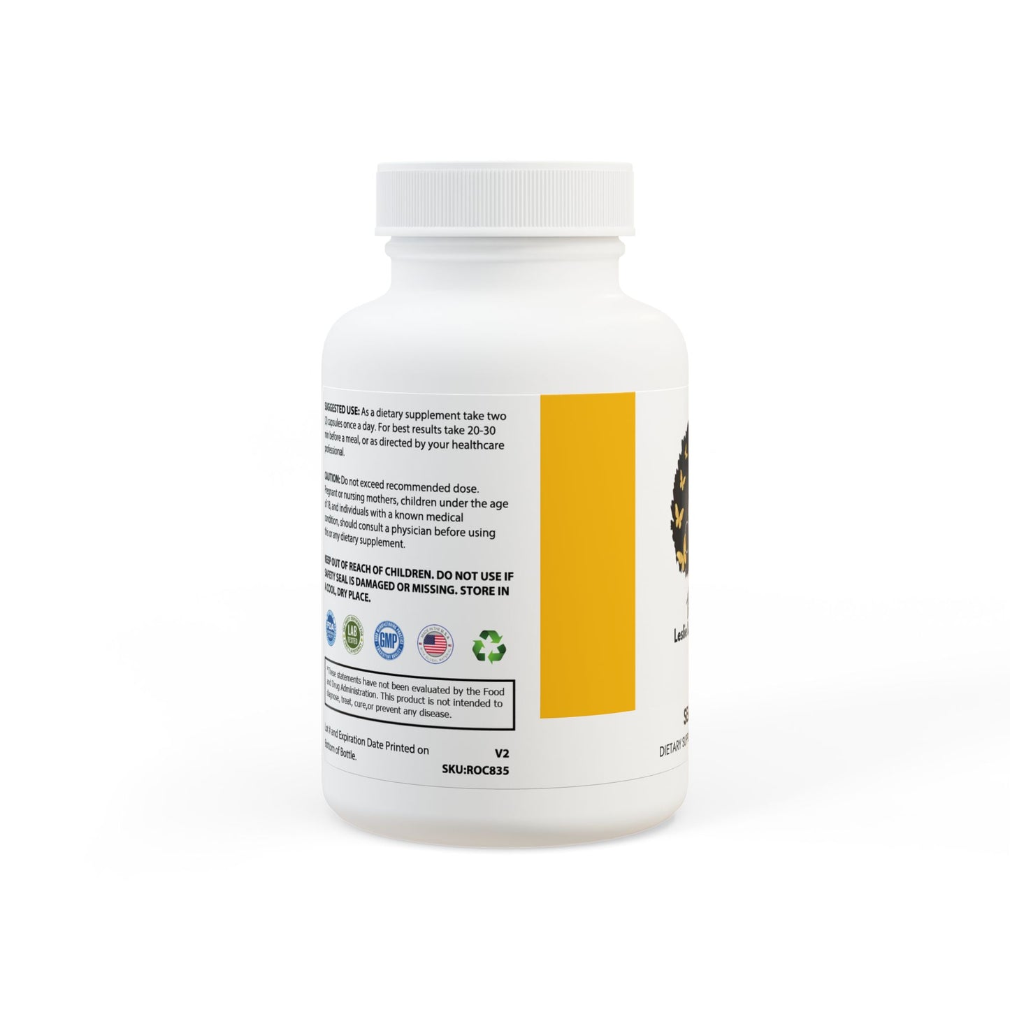 Leslie Light Goddess Sea Moss Supplement (60 Capsules)