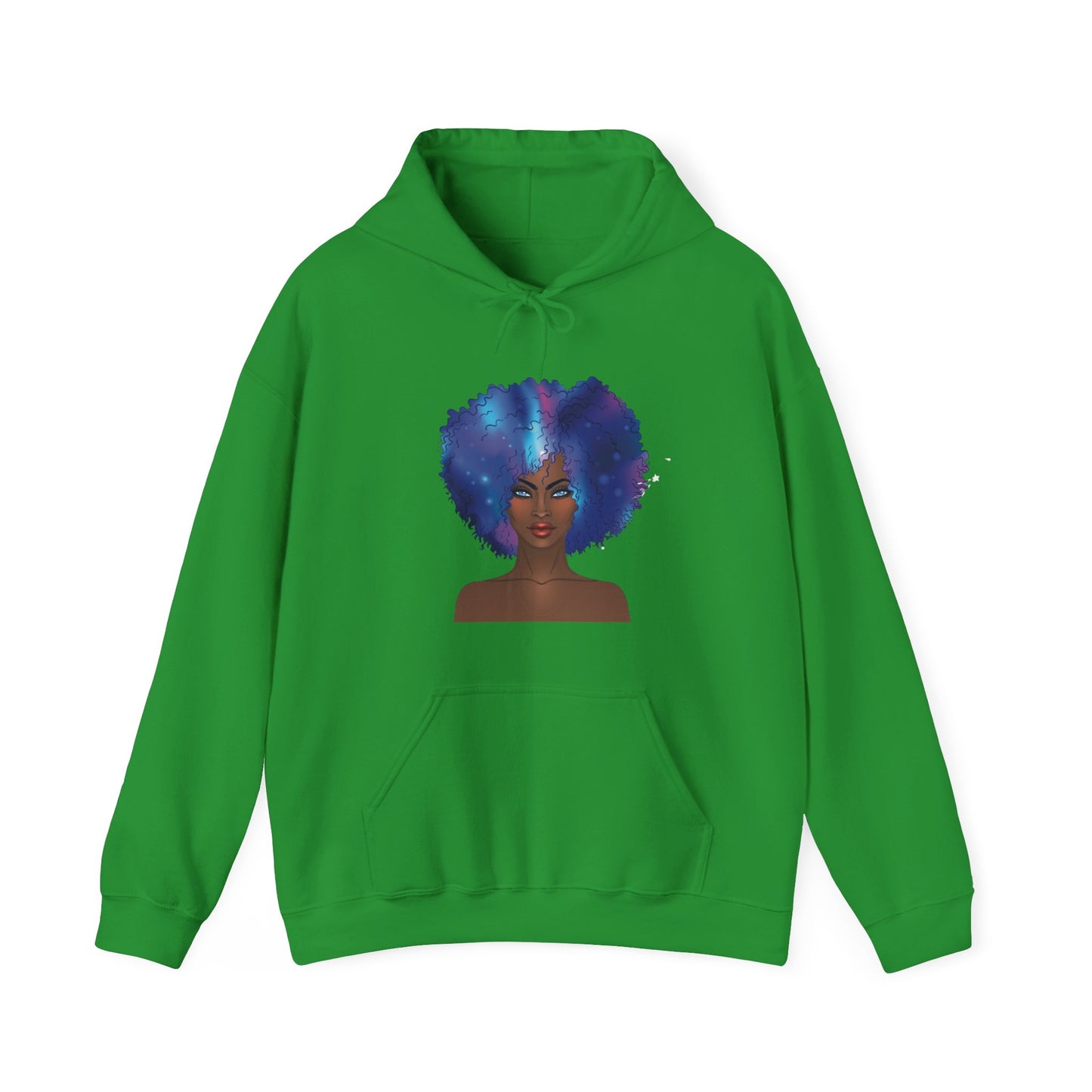 Goddess Blue Hooded Sweatshirt