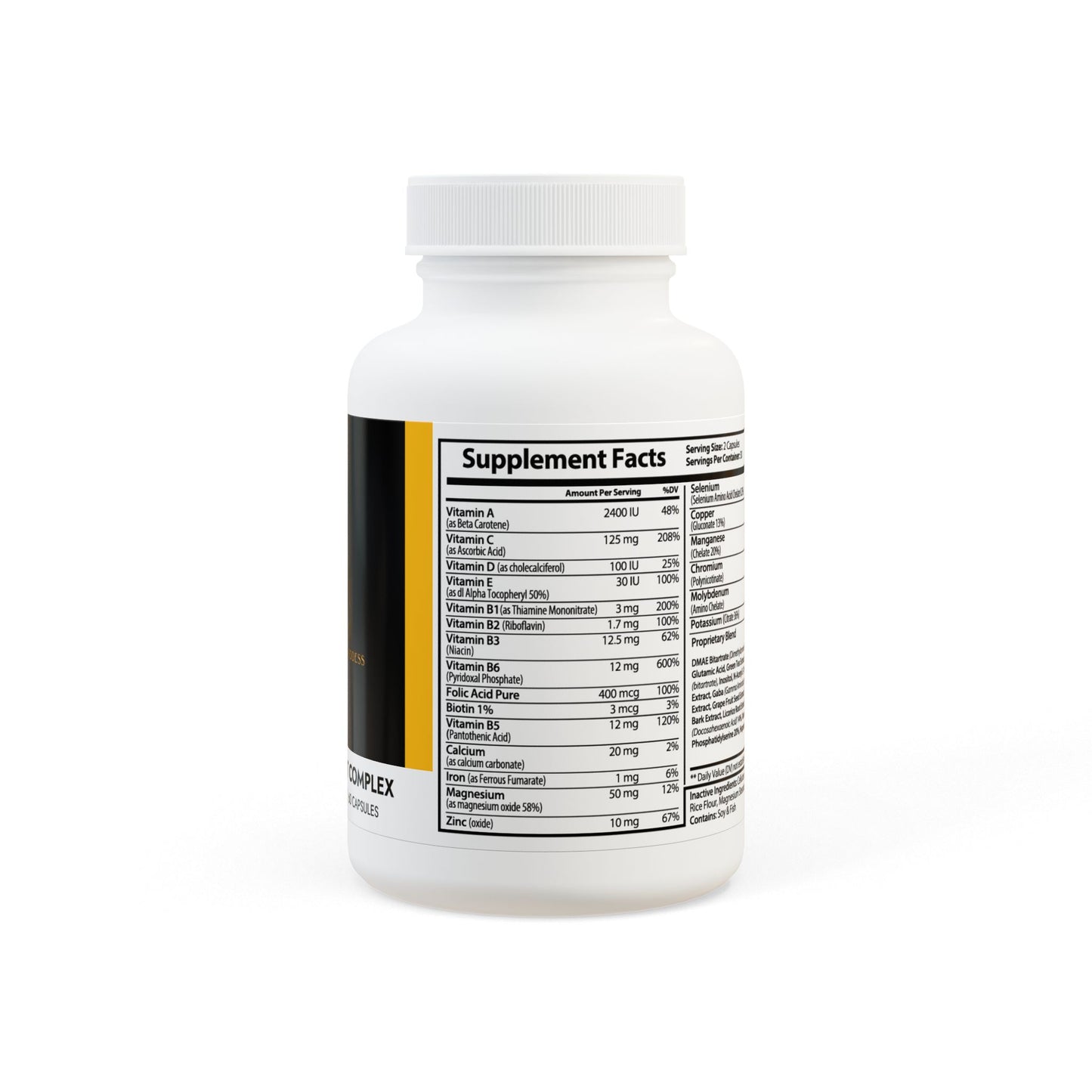 Leslie Light Goddess Brain Support Complex Supplement (60 Capsules)