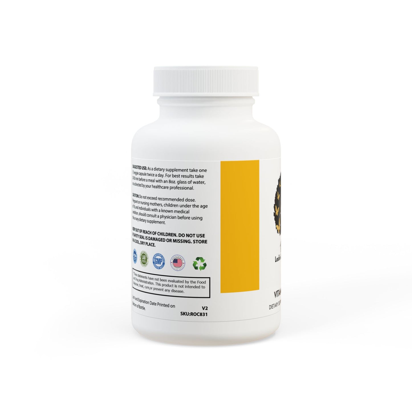 Leslie Light Goddess Vitamin K2 + D3 Supplement (60 Capsules)