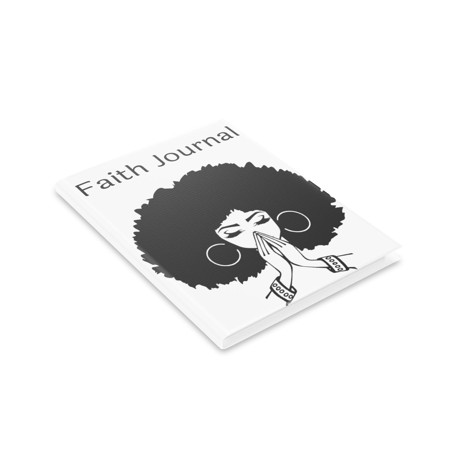 Goddess Faith Inspirational Journal - Hardcover Notebook with Puffy Covers